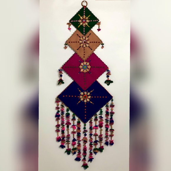 Beaded Felt Wall Decor Home Decoration